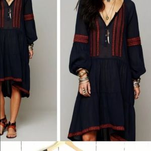 Free People hi-low hem dress